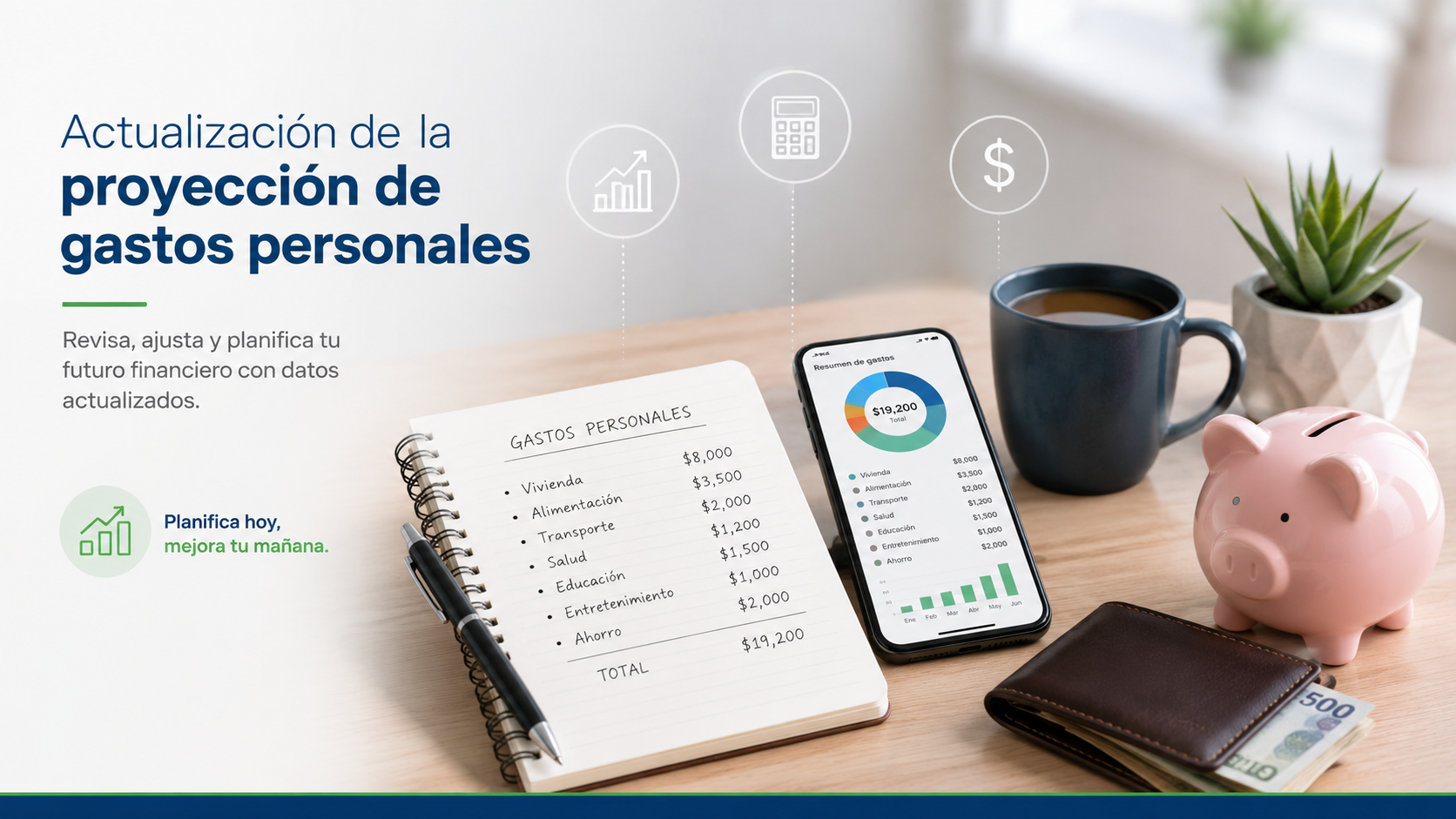 En junio debes actualizar tu Proyección de Gastos Personales 2026